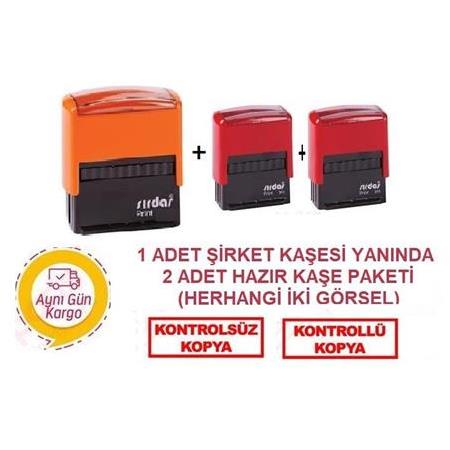 Şirket Kaşesi +  2li Hazır Kaşe