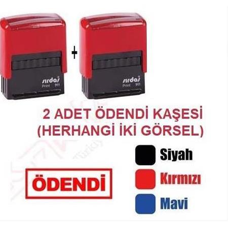 2'Li Hazır Ödendi Kaşesi